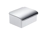 Keuco Feuchtpapierbox Elegance, (Porzellanbehälter weiß, Deckel verchromt, Wandmodell, modernes Design) 11667013000