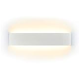 Wandlampe LED 16W, Wandleuchte Modern Wandlampen Innen Wandleuchten Inkl. LED-Platine 110V-260V, für Badlampe Wohnzimmer Schlafzimmer Treppenhaus Flur Wandbeleuchtung, Warmweiß, 3000K
