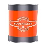 BEKATEQ BE-700 Betonfarbe Anthrazitgrau, 1 l I Bodenbeschichtung & Fußbodenfarbe für außen & innen I Betonversiegelung & abriebfester Bodenbelag für Werkstattboden, Keller, Garage & Industrie