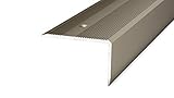 Prinz Treppenkantenprofil 293 40x25 mm - 2,50m Edelstahl Matt