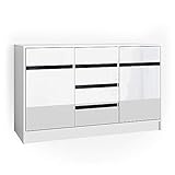 Vicco Kommode Sideboard Anrichte Sherry Highboard Schubladen Mehrzweckschrank