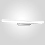 LED Spiegelleuchte, Infankey 50CM Spiegelleuchte Bad, 12W 1000LM 4000K 220V, Wasserdicht IP44, Badezimmer Lampe für Badzimmer und Wandbeleuchtung