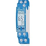 Eltako TLZ12D-plus Digital Einstellbarer Treppenlicht-Zeitschalter, grau, 10x2x5 cm