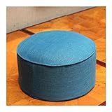 JYJZHX Tatami Kissen Wohnzimmerschuhende Runde Schwammsitz Kissen Abnehmbarer Waschbarer Flurhocker (Color : A, Size : 40 * 20CM)
